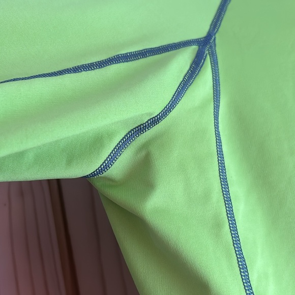 Under Armour Quarter Zip Pullover (Large, lime green) - Picture 5 of 8